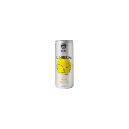 Bonsoy Kombucha Lemon Ginger 250ml
