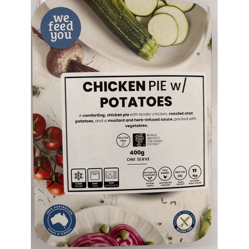 We Feed You Chicken Pie with Potatoes 400g