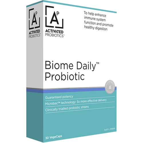 Activated Probiotics Biome Daily Probiotic 30vc