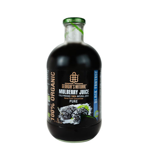 Georgias Natural Organic Mulberry Juice 1L x6