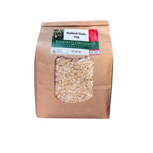 Kindred Organics Rolled Oats 1kg