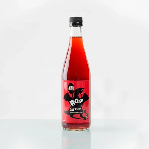 Roar Natural Cordial Raspberry Jam 500ml