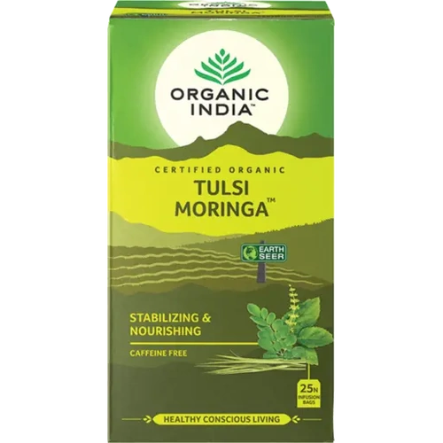 Organic India Tulsi Moringa Tea 25 teabags