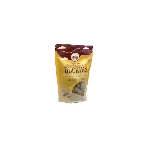 2die4 Organic Activated Buckies Caramelised Clusters 400g
