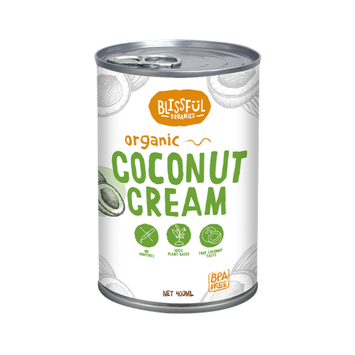 Blissful Organics Coconut Cream 400ml