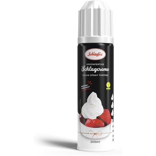 Schlagfix Vegan Whipped Cream Spray Can 200ml