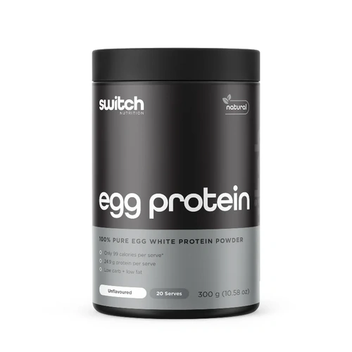 Switch Nutrition Egg White Protein Powder Unflavoured 300g