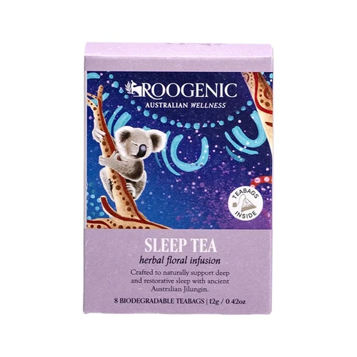 Roogenic Sleep Tea Herbal Floral Infusion (8 teabags)
