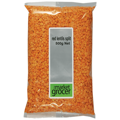 Market Grocer Red Split Lentils 500g