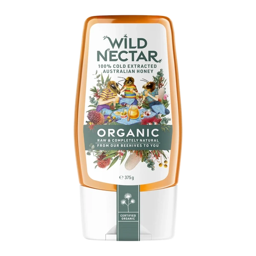 Wild Nectar Organic Australian Honey 375g
