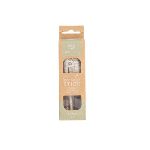 Luvin" Life White Sage Organic Smudge Stick Mini