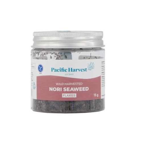 Pacific Harvest Wild Harvested Nori Seaweed Flakes 15g