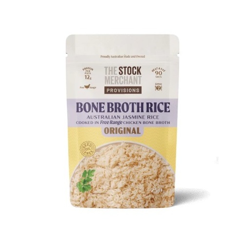 The Stock Merchant Bone Broth Rice 250g