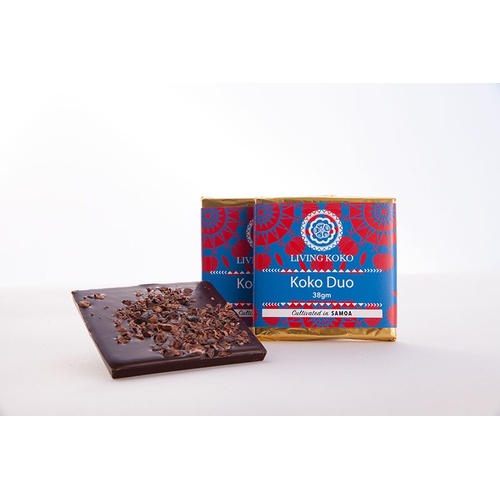 Living Koko Duo Chocolate Bar 38g