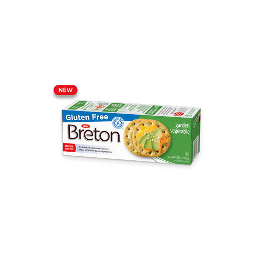 Breton Gluten Free Biscuit Garden Vegetable 135g
