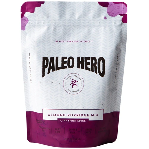 Paleo Hero Almond Porridge Mix Cinnamon Spice 250g