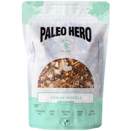 Paleo Hero Vegan Muesli 400g