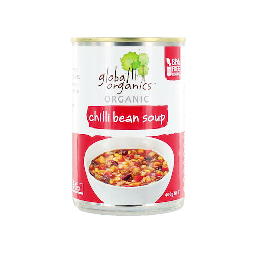 Global Organics Chilli Bean Soup 400g