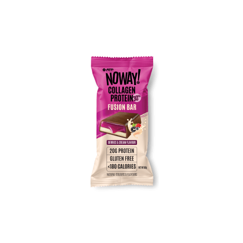 Noway Collagen Fusion Bar Berries & Cream 60g