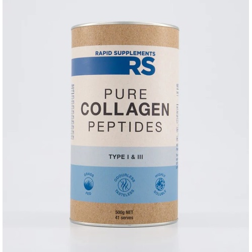 Rapid Supp Pure Collagen (Type 1&3) Peptides 250g