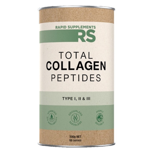 Rapid Supp Total Collagen (Type 1,2&3) Peptides 250g