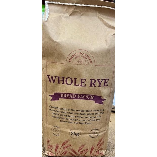 Simply No Knead Whole Rye Flour 2kg