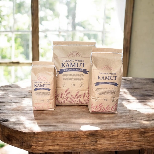 Simply No Knead Organic White Kamut Flour 1kg