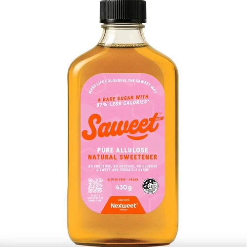 Saweet Pure Allulose Natural Sweetener Syrup 430g