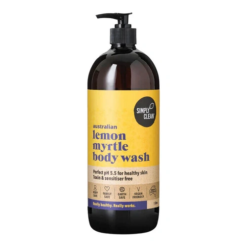 Simply Clean Body Wash Lemon Myrtle 1L
