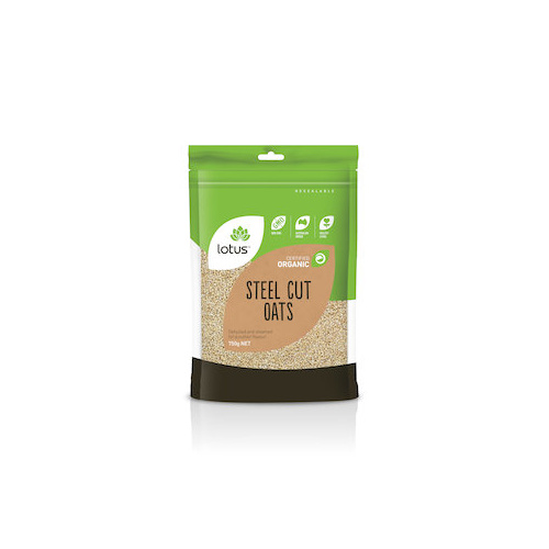 Lotus Oats Steel Cut Organic 750g