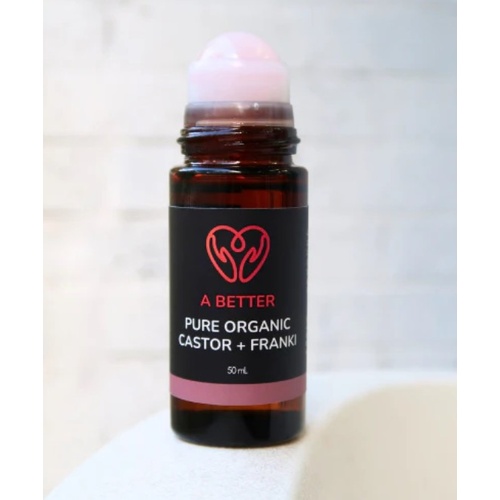A Better Pure Castor Oil & Frankincense Roll On 50ml