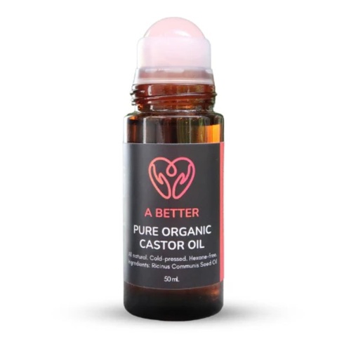 A Better Pure Castor Oil Roll On 50ml