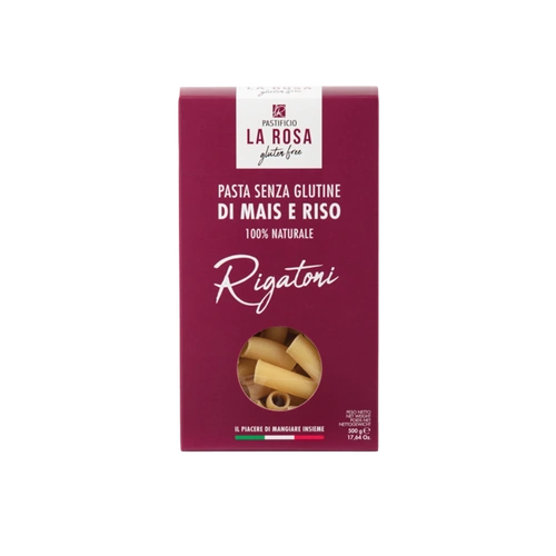 La Rosa Gluten Free Rigatoni 500g