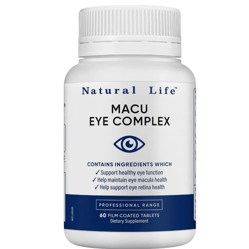 Natural Life Macu Eye Complex 60 Caps