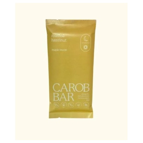 Maple Moon Carob Bar Roasted Hazelnut 90g