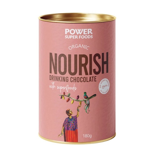 Power Super Foods Organic Nourish Drinking Chocolate 180g