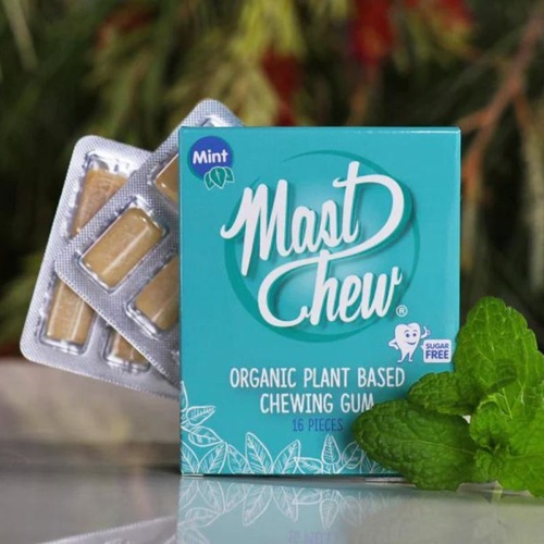 Mast Chew Plant Based Mint Chewing Gum 16 pieces