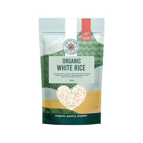 Love My Earth Organic White Rice 500g