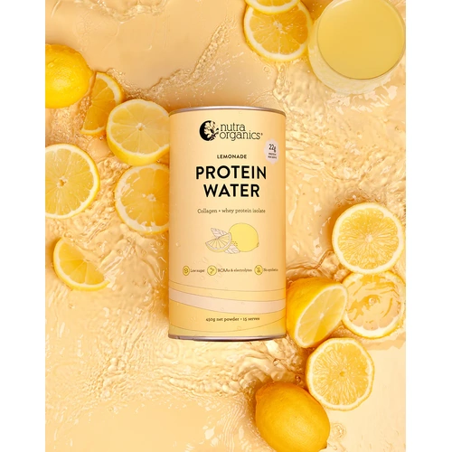 Nutra Organics Protein Water Lemonade 450g