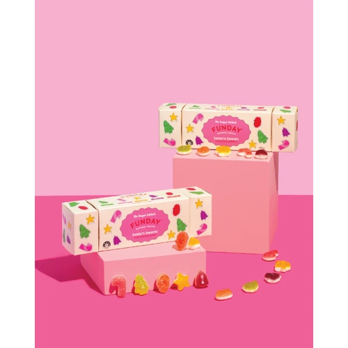 Funday Festive Bon Bon Santas Sweets 100g