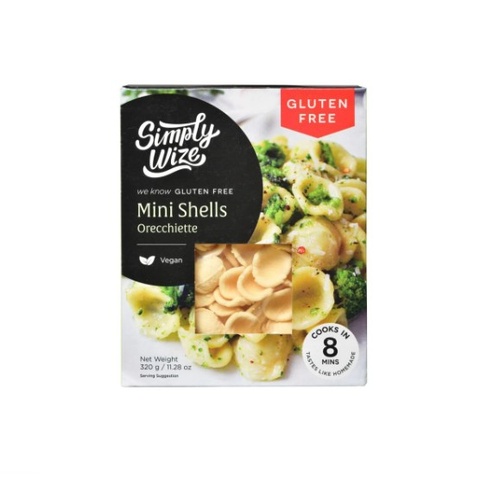 Simply Wize GF Mini Shells Pasta 320g
