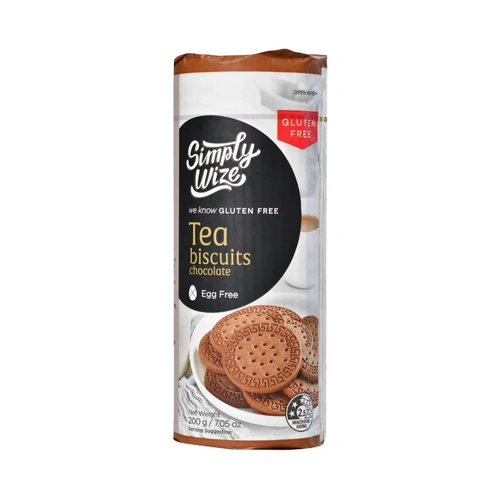 Simply Wize Tea Biscuits Chocolate 200g