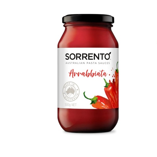 Sorrento Pasta Sauce Arrabiata 500g