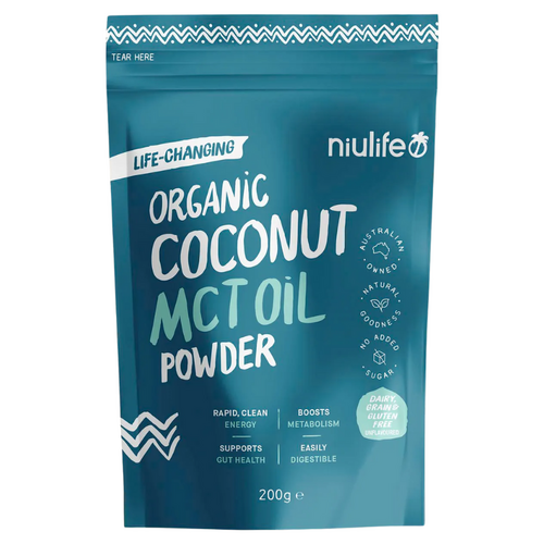 Niulife Organic Coconut MCT Oil Powder 200g