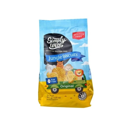 Simply Wize Jungle Biscuits Original 100g