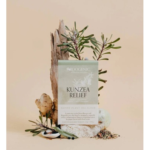 Roogenic Australian Kunzea Relief Tea x18 Teabags