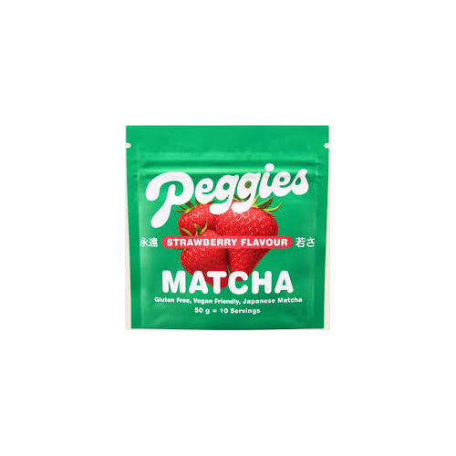 Peggies Matcha Strawberry 50g