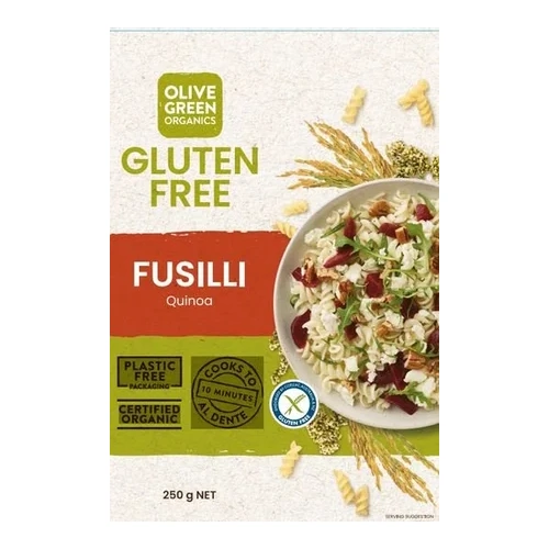 Olive Green Organics GF Fusilli Quinoa 250g