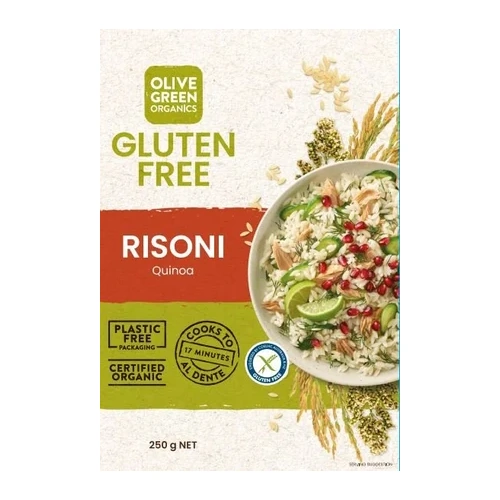 Olive Green Organics GF Risoni Quinoa 250g
