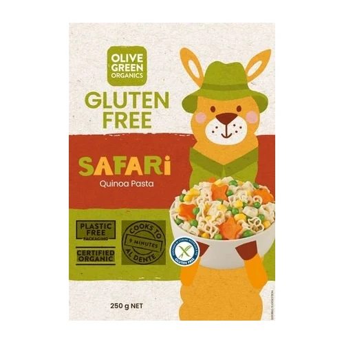 Olive Green Organics GF Safari Quinoa Pasta 250g